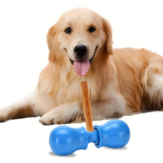 TEMU Dog Chew Toy Stick Holder, Upgraded 2024 Bully Stick Safety Grip, Universal Size For All Dogs, Secure Snack Clamping Device, Non-toxic Plastic, No Batteries Needed