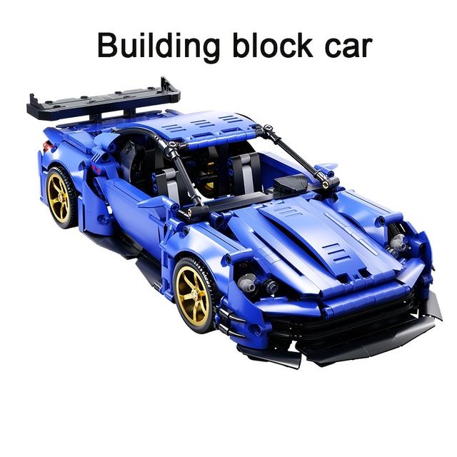 TEMU 1000pcs, The Block Car , Made Of Abs Material, Easy To Assemble, Perfect Gift For Birthdays, Christmas, Halloween, Thanksgiving, New Year, And Parties, Suitable For Age 14 +