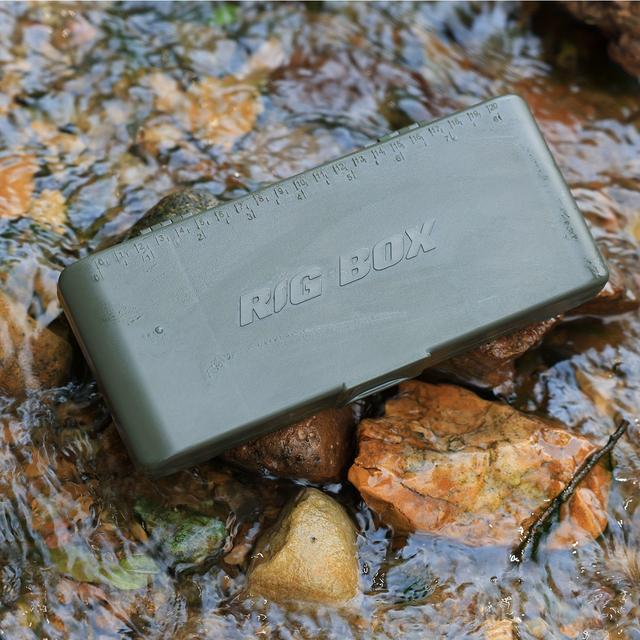 TEMU Sougayilang Europäische Karpfenangel-Linienbox mit Skalenlineal, RIGBOX Europäisches Karpfenzubehör - Nur Zubehör für die Box gezeigt, Nicht Enthalten