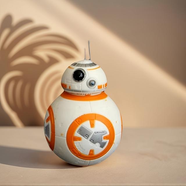 TEMU Star Wars Official Doll - Collectible Figure Suitable For Fans Years Old, Iconic Bb8 For Display, Birthday Gift For & (star Wars Collectibles)