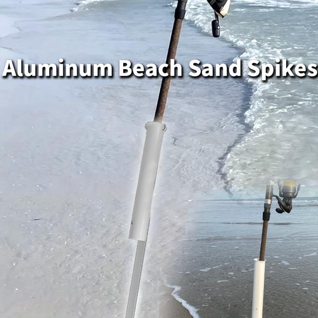 TEMU 1 piquet de océan, en PVC et d'aluminium, robuste et pour une utilisation