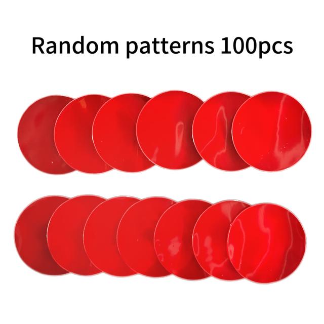 TEMU 100pcs Strong Double-sided Adhesive Tape - Heavy-duty Heat-resistant Suitable For Car Dashboard, Plug Fixing, Diy Repairs, Temporary Hold For Permanent Attachments - No Residue Removal