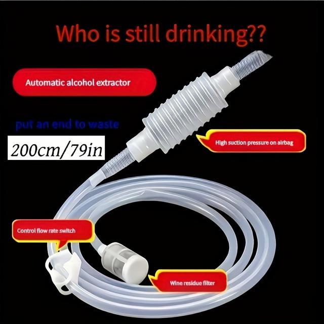 TEMU Портативний автоматичний дозатор для , заміна контейнера, повністю автоматична фільтрація та екстракція для алкоголю/фруктового /, широке застосування