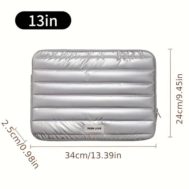 TEMU Estuche Portátil para Laptop, Bolsa Antigolpes con Cremallera, Maletín Multifuncional para Tableta, y Práctico, Ideal para Viajes de Negocios, Universidad, Oficina y Viajes, para Laptop