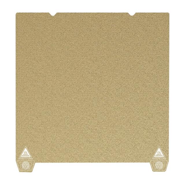 TEMU Für Creality K1 Max Doppelseitig Strukturierte PEI Federstahlplatte Druckbett 315x310mm, ohne Weichmagnetfolie für 3D-Drucker Smart/Pro/Ender-//10S PRO/PRO V2/V3//Pro
