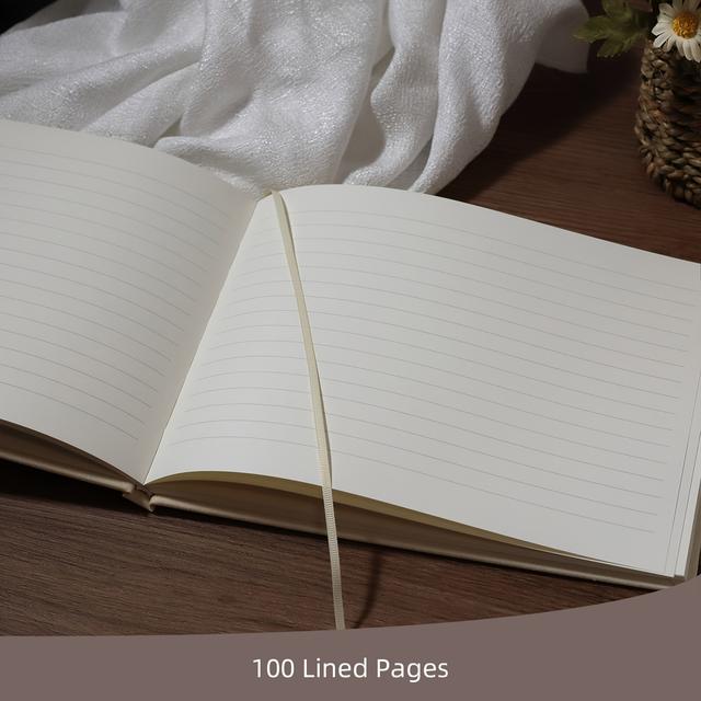 TEMU An Elegant Wedding Guestbook, A Beautiful Message Book, Decorations For Baby Showers And Weddings, Instant Photos, And A Linen Cover