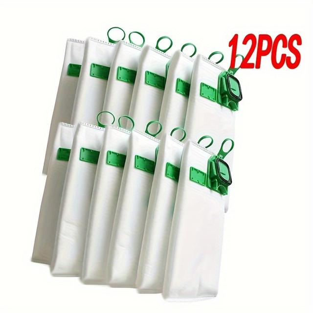TEMU 12 Bolsas de Filtro de Polvo para VK140 VK150 Bolsas de Basura Vorwerk FP140 Bo Kobold Repuestos de Limpiaaspersoras