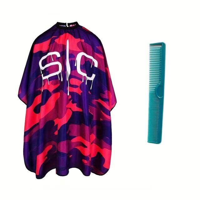 TEMU (2pcs Set) , Hairdressing Cape, Apron, Cloak, Hair Salon, Beauty And