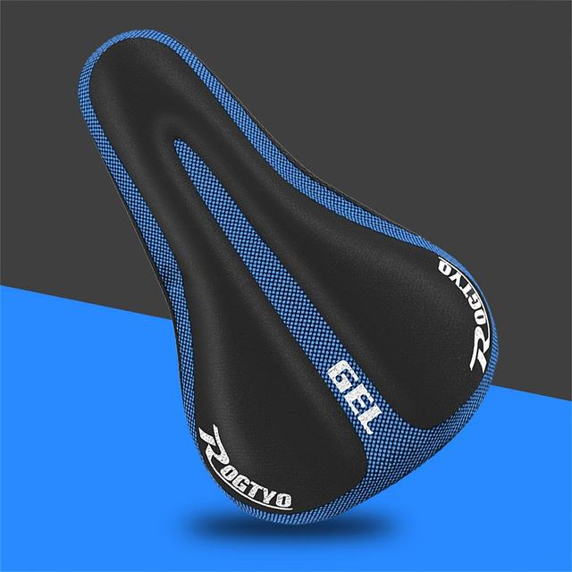 TEMU Thickened Bike Seat Cover With - Breathable, Washable Cushion For Mountain & Road Bikes