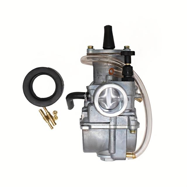 TEMU Aluminum Carburetor For Oko Power Jet, 2 Stroke, 30mm, Universal Fit For 28 21 24 26 30 32 34mm, Pitbike Pwk, Enduro Motocross Accessories