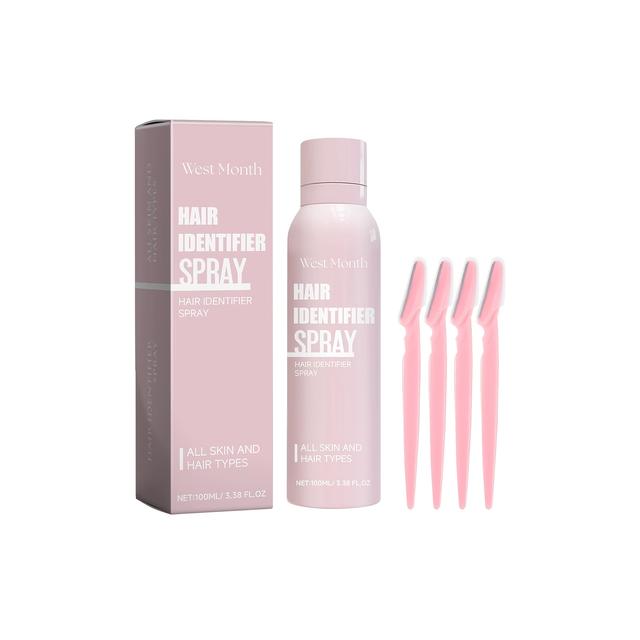 TEMU Hair Recognition Spray For Facial Shaving, Moisturizing Skin Peeling Spray, Face Spray For Facial Peeling, Facial Peeling Spray (plastic Bottle)