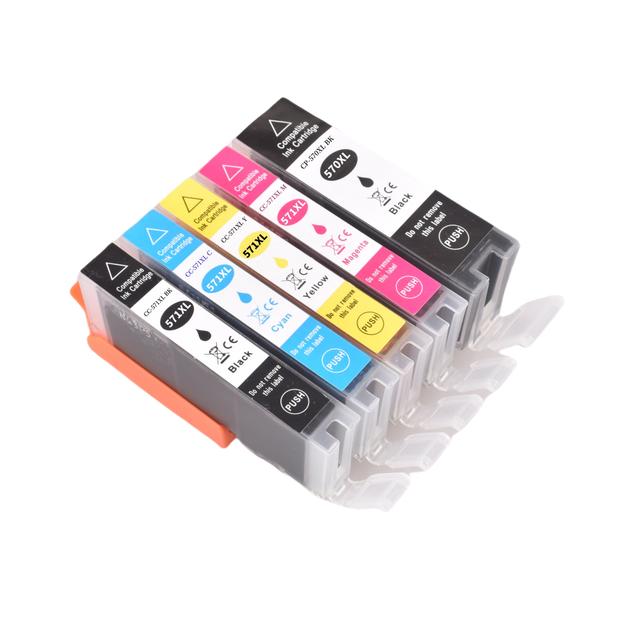 TEMU 570 571 Pgi-570 Cli-571 Compatible Ink Cartridge For Mg5750 Mg5751 Mg5752 Mg6850 Mg6851 Mg6852 Ts6050 Ts5050 Ts8050 Ts9050 Ts9055 Mg7750 Printer