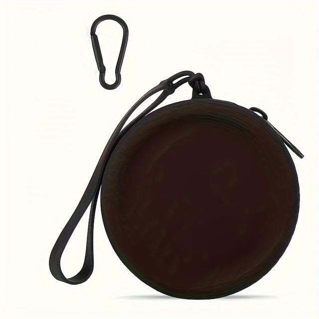 TEMU 1pc Silicone Pet Dog Bag, Portable & Dog Pouch, For