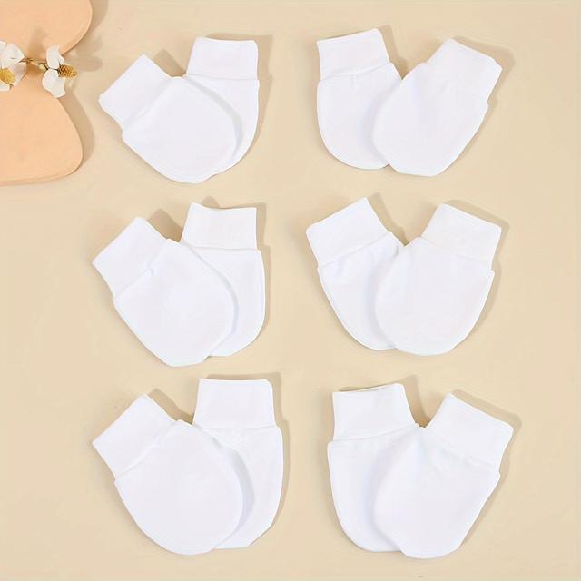 TEMU Juego de 6 de neceseres pequeños para niños con bordados de animales, refrescantes y suaves , para recién nacidos de 0 a 3 meses