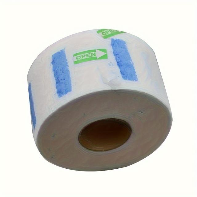 TEMU 100 szt. Jednorazowe Regulowane Osłony na Szyję dla Fryzjerów – Papier do Salonów Fryzjerskich do Precyzyjnego Strzyżenia, Higieniczna i Wygodna Ochrona Włosów, Akcesoria Fryzjerskie