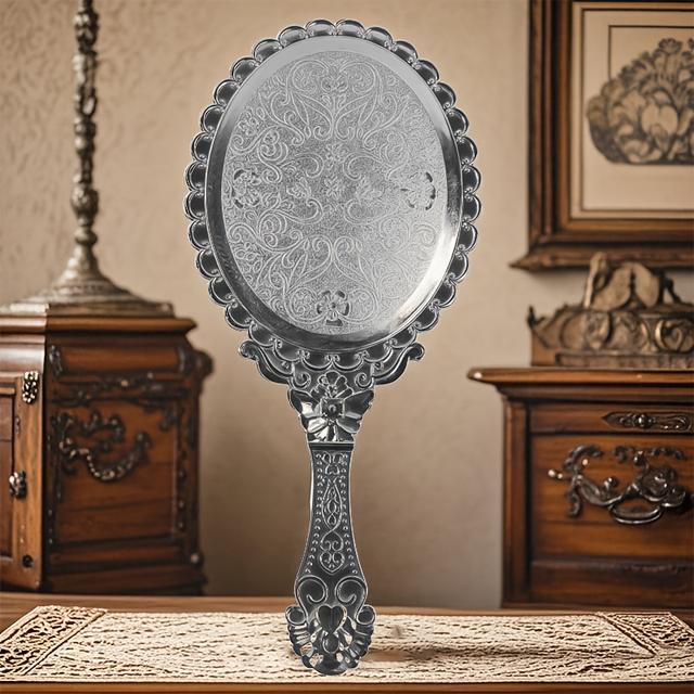 TEMU Lustro Tysiąca Lat! Starożytne Chińskie Lustro z Brązu, Prezent na Sezon Ślubny, Kulturowy Upominek na Dzień , Przenośne Lustro do Makijażu