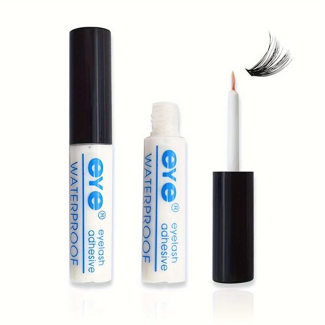 TEMU Powerful Eyelash Glue That Dries Quickly And Is , Suitable For False Eyelashes. Waterproof And Long-lasting, Perfect For Wear