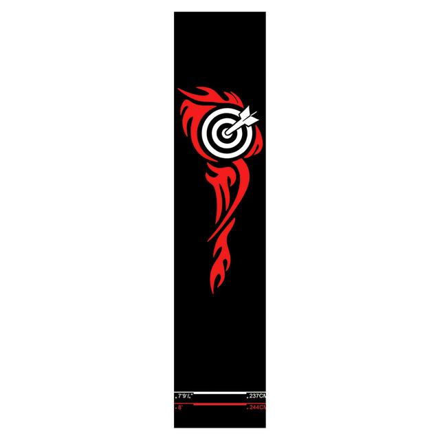 TEMU Dart Board Throwing Mat - 30x250cm/11.8x98.4inch, With Dart Throwing Line, Durable And Non-slip, Suitable For Bar/home/ - Dartboard Mat, Dart Accessory