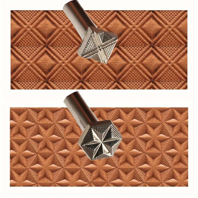 TEMU Leather Stamping, 2pcs Professional Leather Stamping Tools For Leather