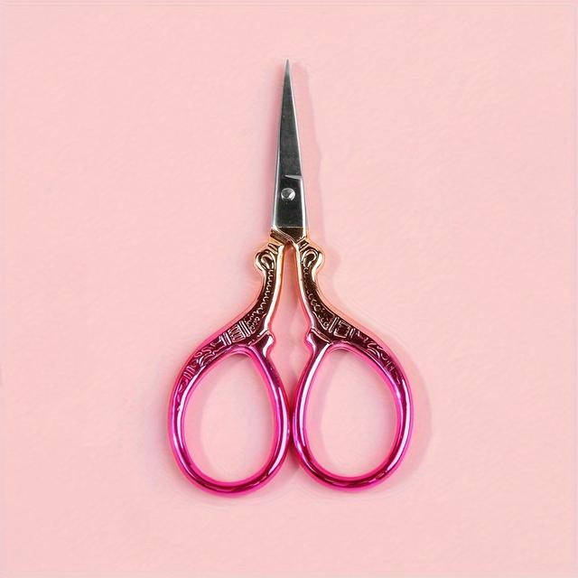 TEMU 1pc Professional Manicure Tool For Nails, Eyebrows, Nose, Eyelashes, And Cuticles, Designed For Pedicure And Dead Skin Removal With A Gradient Scissor