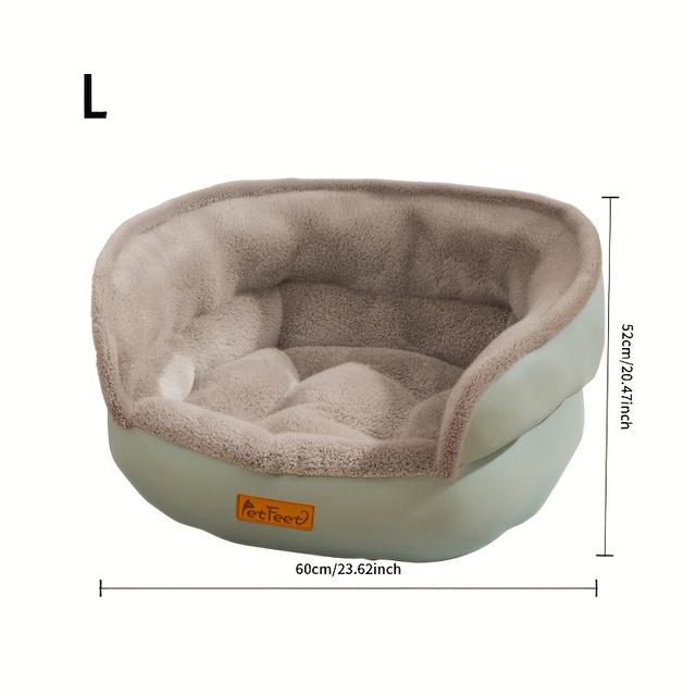 TEMU Cute Bed With Luxurious Wide , Suitable For Dogs And Cats Weighing No 24 , Washable Dog Bed, Non-slip Bottom