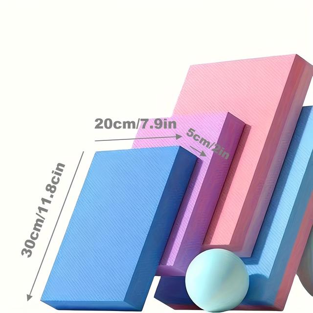 TEMU Density Tpe Balance Pad - High Quality And Non-slip, For Fitness Yoga, Physical Relax, , Body Relaxation And Fitness Training