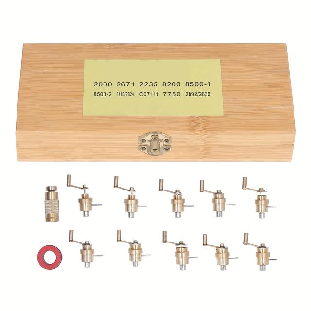 TEMU Custodia di ricambio per carica-molla da orologiaio professionista, adatta per ETA 3135/2892/2824/7750/2671/2000/8500