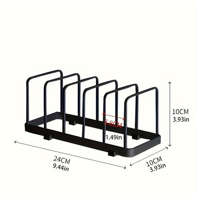 TEMU 1pc Bowl And Plate Storage Rack