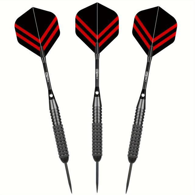 TEMU 22g Hard Metal Needle Dart, Drop-resistant Dart, 3pcs Set