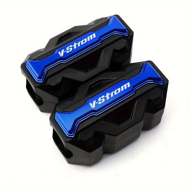TEMU Protector de Barra de para Motocicleta V- 650/1000 & DL250 - Guardabarros de Plástico Duradero con Almohadillas Deslizantes para Protección
