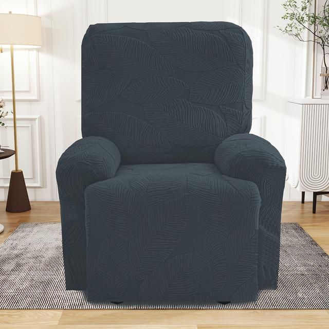 TEMU 1seat Set Of 4 Sofa Slipcovers, 2025 Elastic Armchair Covers, Washable Spandex Solid Color Couch Cover With Pocket For Living Room, Office, And Home Decoration.