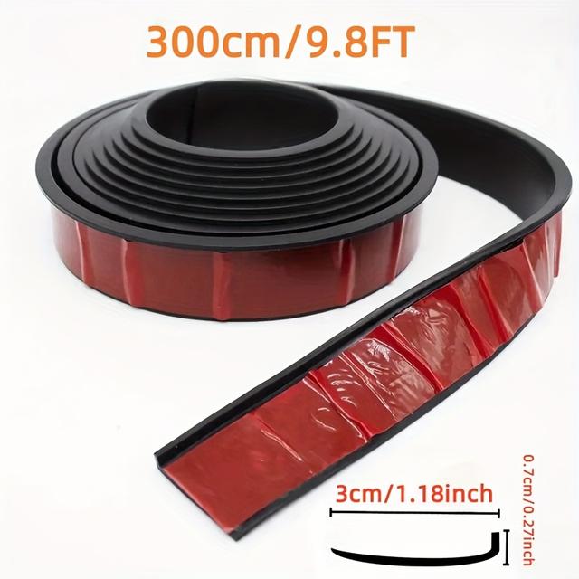 TEMU 9.8FT Univerzális Autó Felújítás, Kerékív Díszléc, Élvédő Eszköz, Gumi Sárvédő Díszléc, Ütközésgátló és Karcolásálló Matrica Dekoráció, Gumi Kerékív Karcolásgátló Csík, Jármű Ütközésgátló Csík