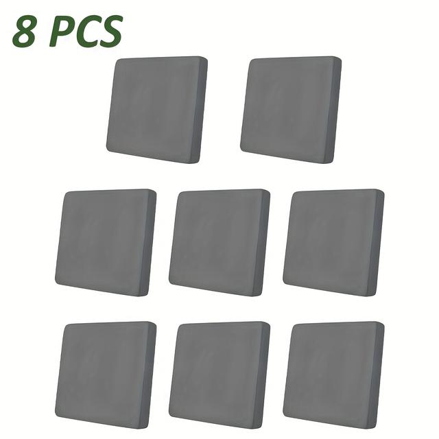 TEMU Juego de Fundas Elásticas para Cojines de Sofá Exterior de Tela Fibra Antideslizante, 8/12/14 piezas/Set - Protector de Muebles y Decoración del Hogar