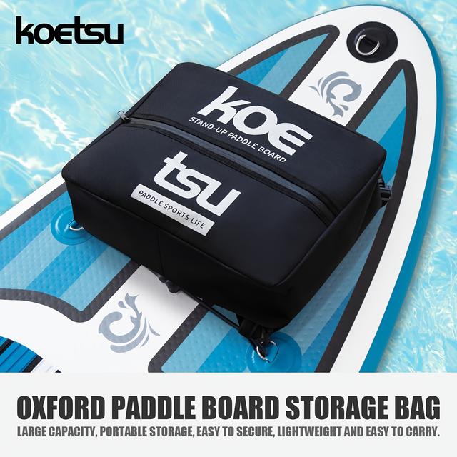 TEMU KOETSU 1 pieza Bolsa de Cubierta para Tabla, Malla Elástica Almacenamiento Para Tablas De Paddleboard, Surfboards, Kayak, Bote, Canoa Y Rafting, Nevera Portátil Con Hieloera En La Parte Delantera