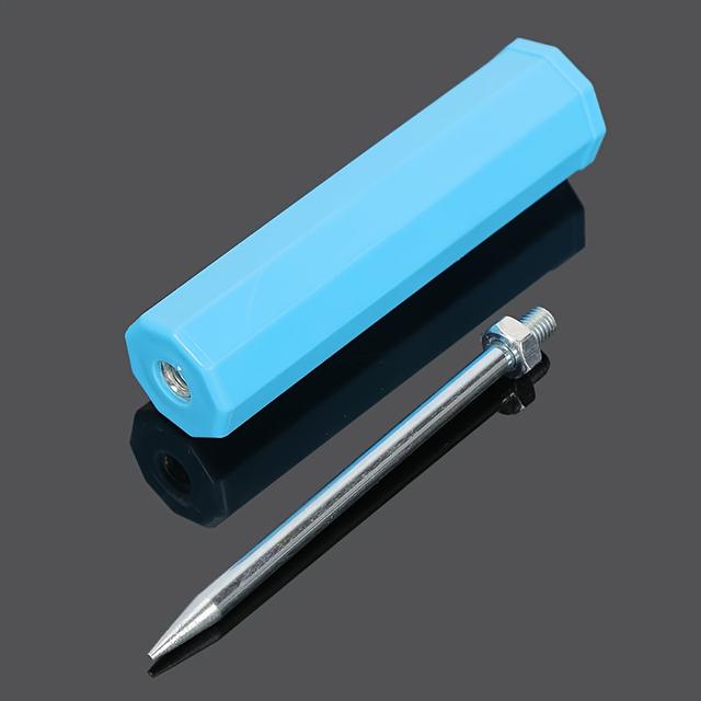 TEMU Rybářská pevnost stojan, stojan na mořský prut, stojan na ruční prut, zemní vložka, jednoduchý zemní stojan na castingový prut, svítící tyčový stojan