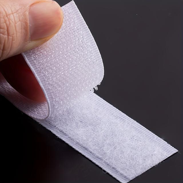 TEMU Cierre de 200 cm de largo / 78.74 pulgadas de largo para zapatos y ropa, lado de gancho y lado de bucle de nailon