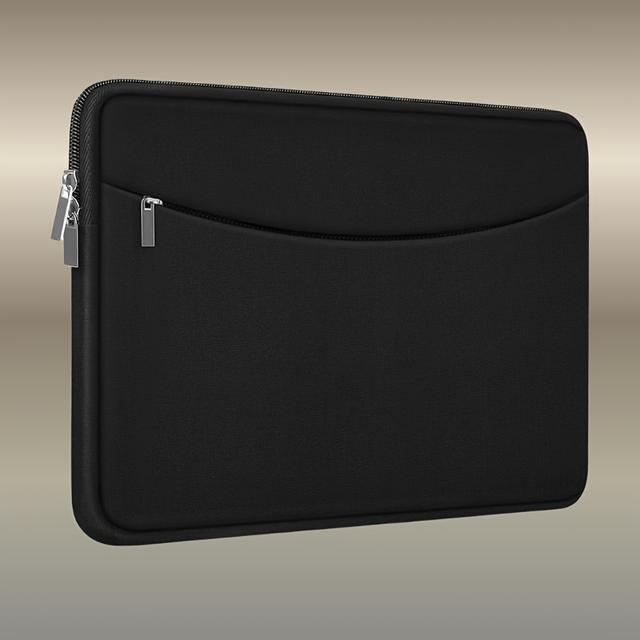TEMU 1pc Laptop Sleeve, Shockproof Laptop Protective Case With Front Pocket, Lightweight And Minimalist, Suitable For Multiple Laptop Brands, Ideal For And Travel