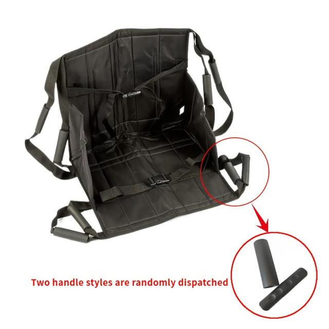 TEMU Thickened Wheelchair Cushion Wheelchair Lift Transfer Pad 6 Handles Reinforced Wheelchair Cushions Reusable Adult Lift Stair For Adult Turning Sliding Lift Cushions