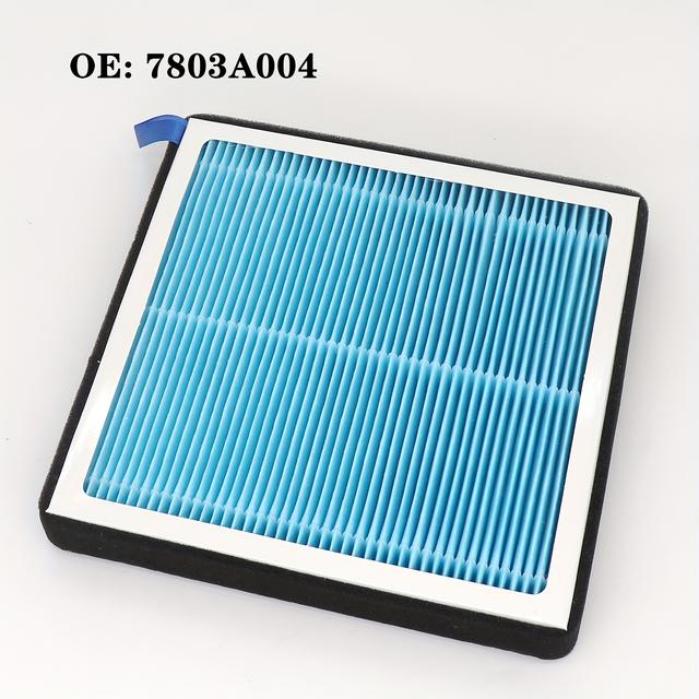 TEMU Illatosított HEPA légfilter szénnel ASX-hez, -hoz, -hez, -hez, C--hez, C4-hez, 4007-hez, csere CA550045; 7803A004; 7803A045; 7803A109; 1609998680; CF10431; CFA10431; WP9322; WP9323