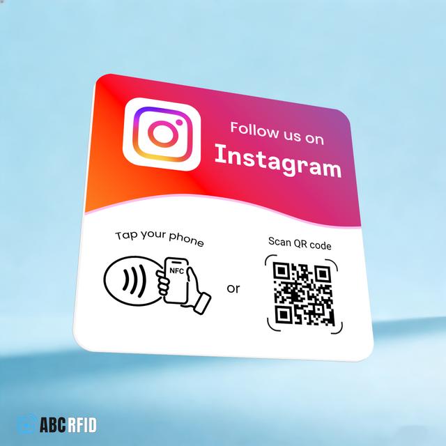 TEMU Nfc Tap & Adhesive Plate, Plate For , Easy Setup With , Perfect For And Social Media Plate,