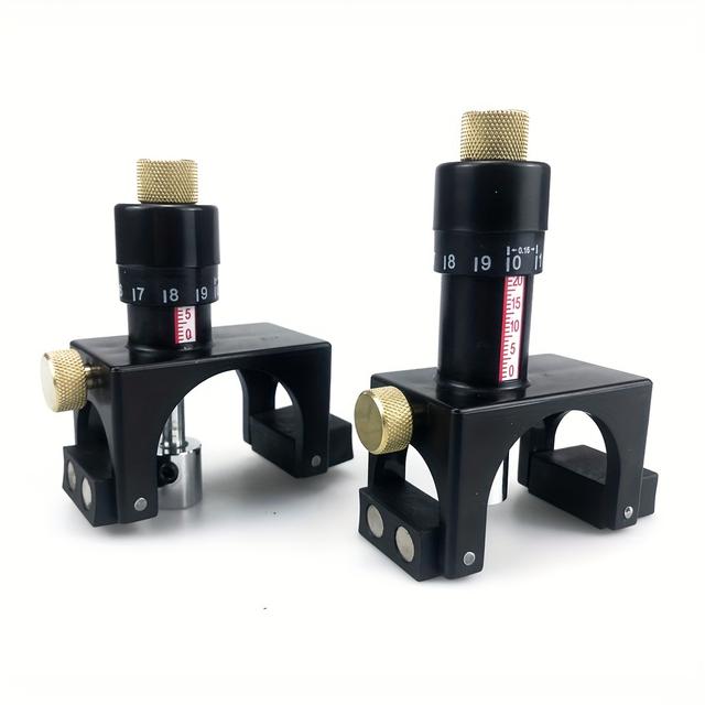 TEMU Regulator do strugarki stolarskiej, regulowany uchwyt ostrza strugowego, precyzyjne narzędzie do pozycjonowania strugów ze stali nierdzewnej do obróbki drewna