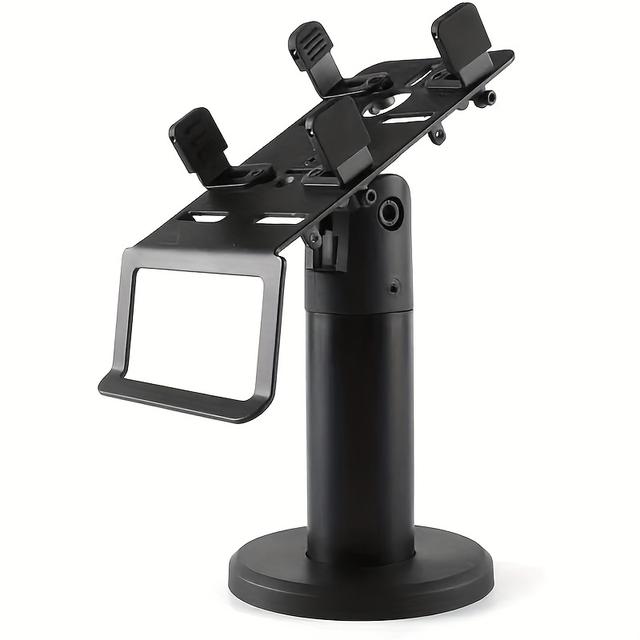 TEMU 1pc Convenient Stand Pos Machine Stand Rotatable Credit Card Machine Display Stand Stand, Made Of Metal Material, 360 Degree Rotation Flexible And Compatible With Daily