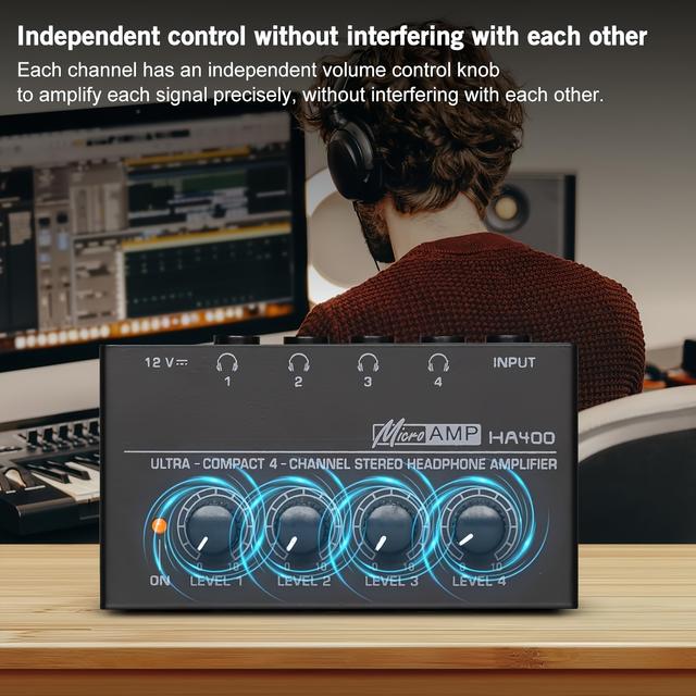 TEMU Te deseamos un Eid con de auriculares para monitor de 4 vías HA400 para tus necesidades de audio