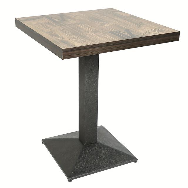 TEMU Dining Table Bistro Table Kitchen Table Standing Table Bar Table 60x60x75cm