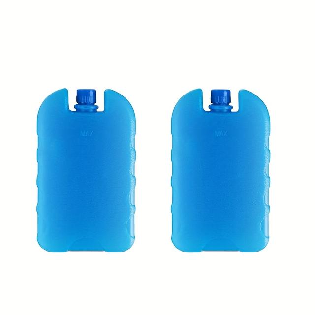 TEMU 2 Ice Packs, 3 Sizes - Reusable Durable Cold Packs (-5℃) Space-saving Slim Ice Bags | Dry Ice Bags Specifically For Cooler Bags, Not Suitable For Food Contact