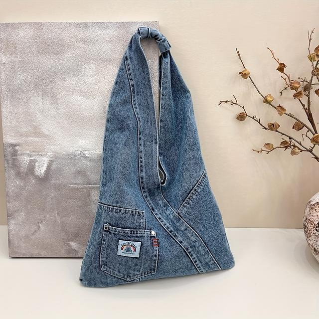 TEMU Große Damen-Tasche mit offenem Oberteil – Strukturierter Boden für Stabilität, & Business – Schultertasche für Frauen, Pendler-Accessoire, Entspanntes Design, Hochwertiges Material, Modische Mode