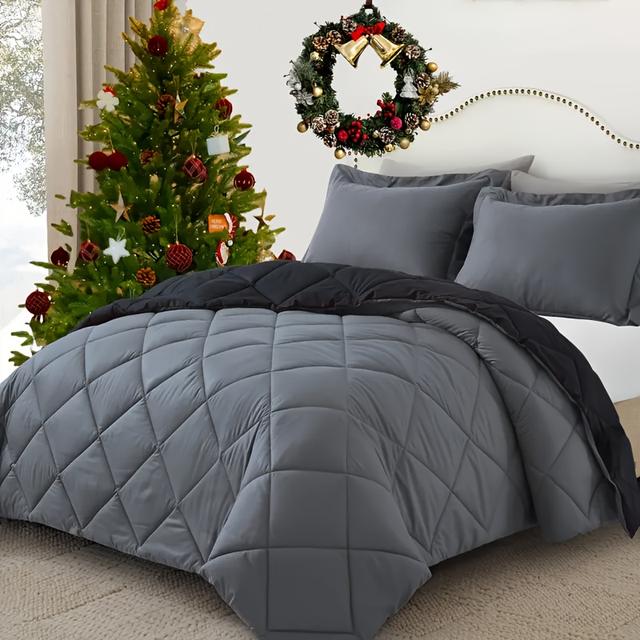 TEMU 200gsm Filled Glossy Ab Side Brushed Fabric Quilt For All