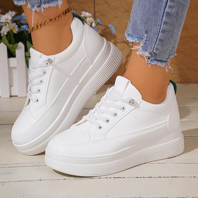 TEMU deportivos clásicos bajos para mujer, transpirables, suaves y cómodos, para caminar en interiores y exteriores con amortiguación y soporte de arco.