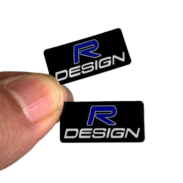 TEMU 2pcs Car Stickers Automotive Badge Emblem Decals Additions For All Vehicles