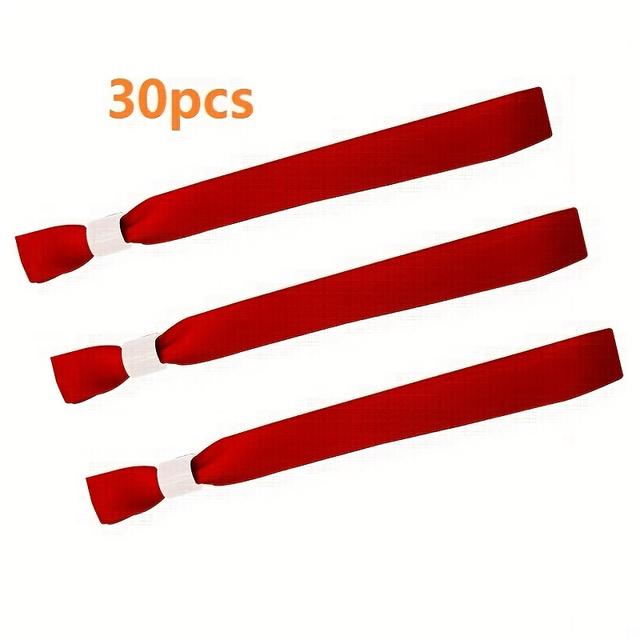 TEMU 30pcs Polyester Fiber Wristbands, , Fashion, Girly, Music Festival, Bar, Advanced, Pie , , For Festival